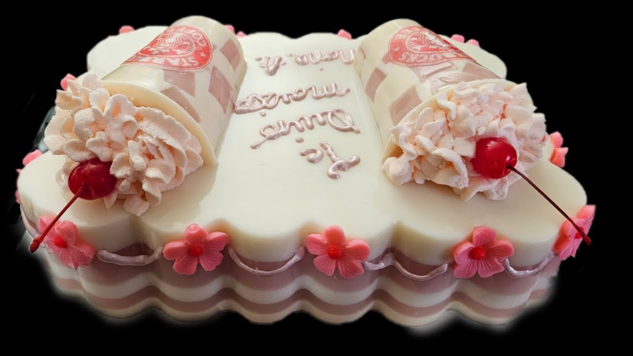 gelatina sabor VT. Pink drink