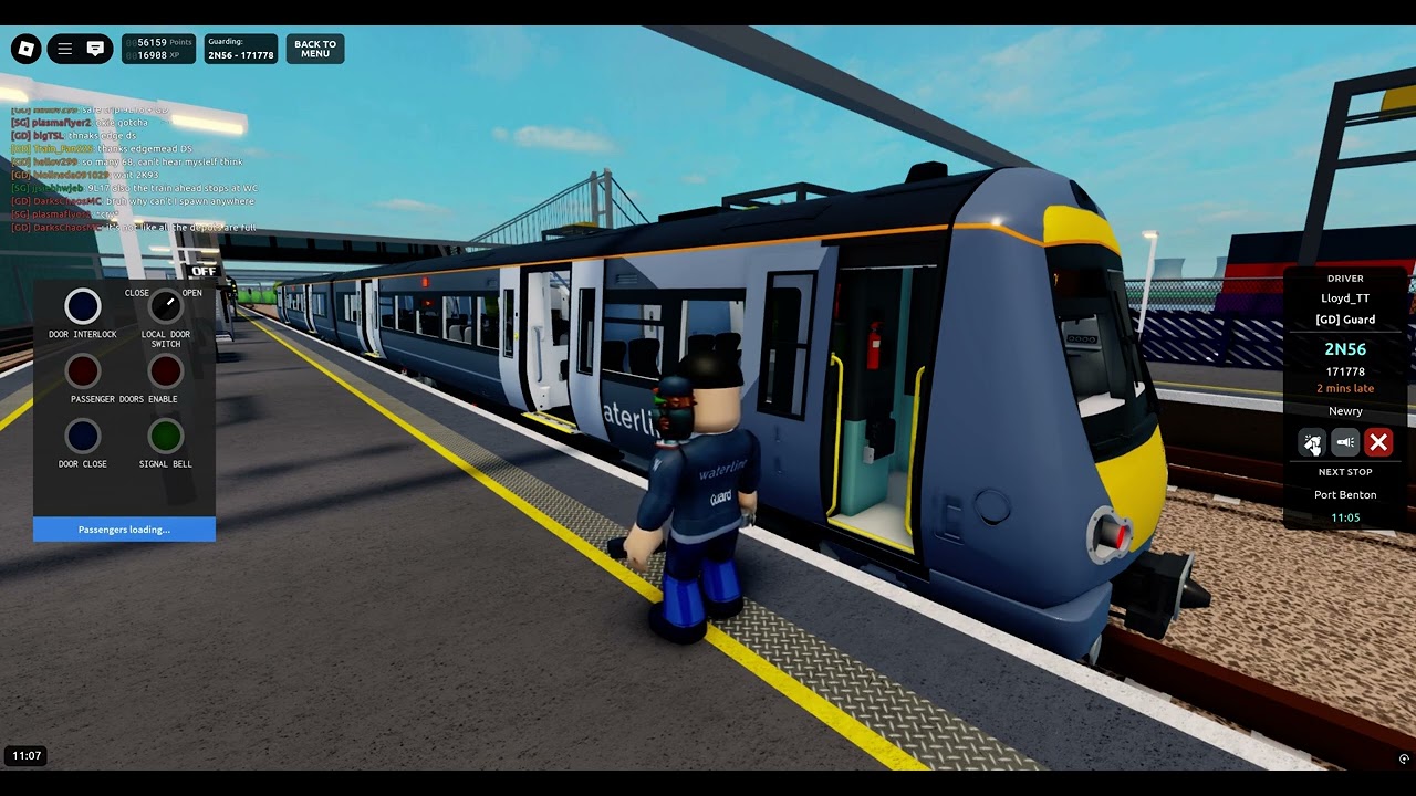 Roblox SCR (Part 62) Guarding a Class 171 From Greenslade To Newry