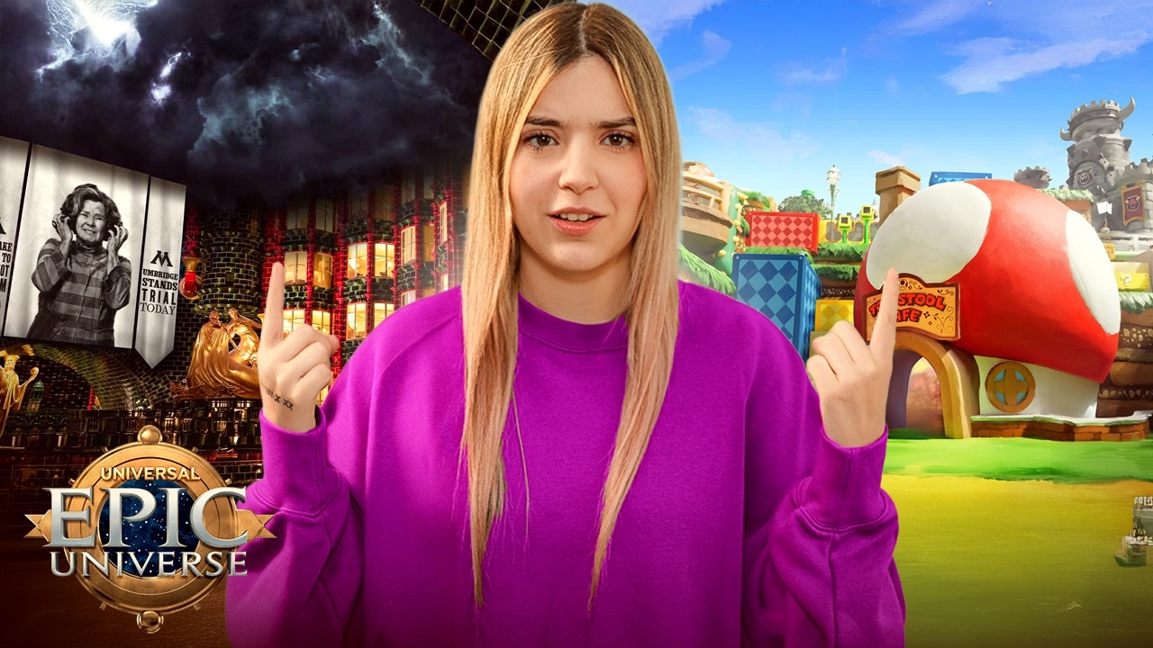 VISITE EL NUEVO PARQUE DE DIVERSIONES: EPIC UNIVERSE 😱 | Vlog