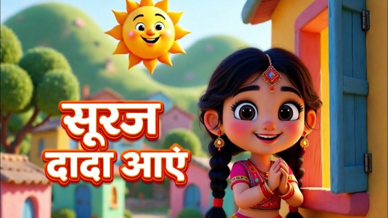 सूरज दादा आए | Suraj Dada Aaye | Shriniya Rhymes #nurseryrhymes #cocomelon #kidssongs #cartoon 