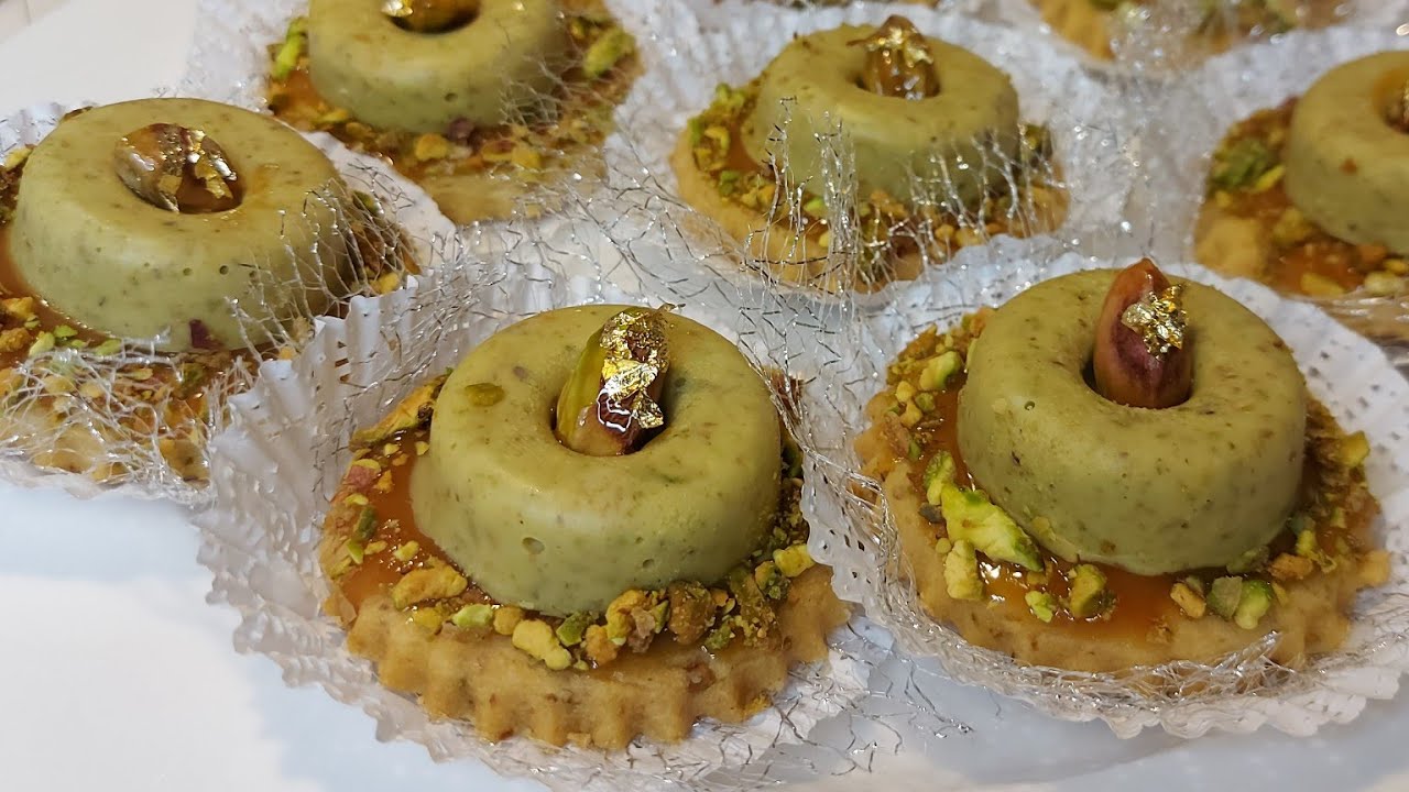 Pistachio sweet recipe  بمقادير مضبوطة بيسطاشيو بطريقة سهلة لمناسباتكم والأعياد من أروع الوصفات