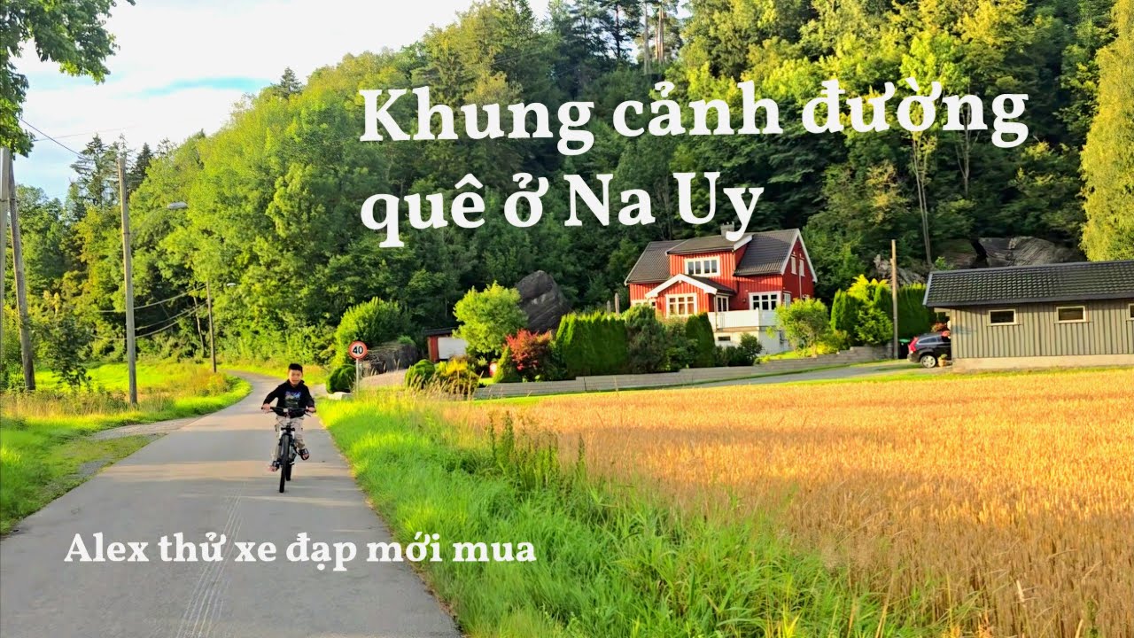 Khung cảnh đường quê ở Na Uy nhìn buồn như thế nào ??