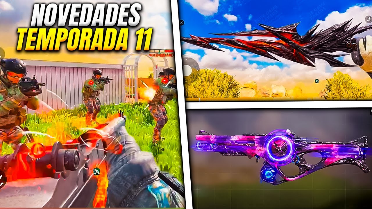 FILTRADA SKIN MITICA + ESPADA LEGENDARIA + CAMUFLAJES y m&aacute;s! TEMPORADA 11 COD MOBILE | Lobo Jz