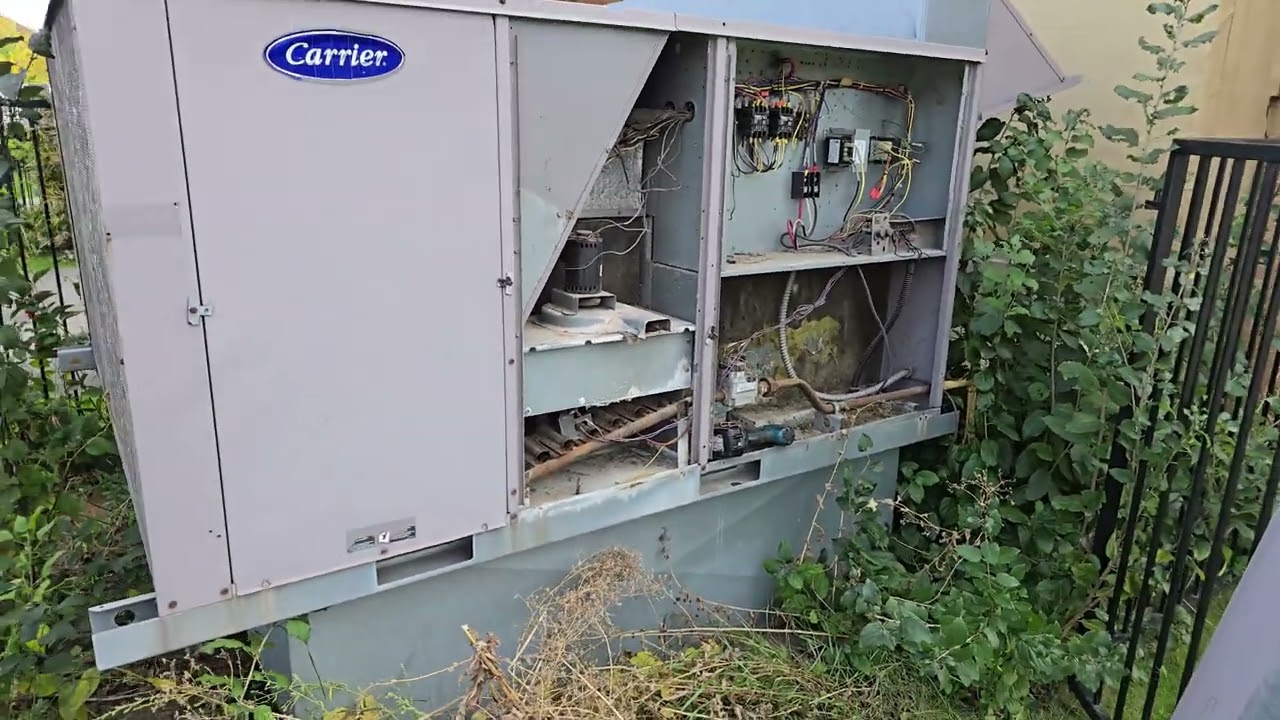 Carrier Rooftop Unit No Heat, Flame Sensor Cleaning
