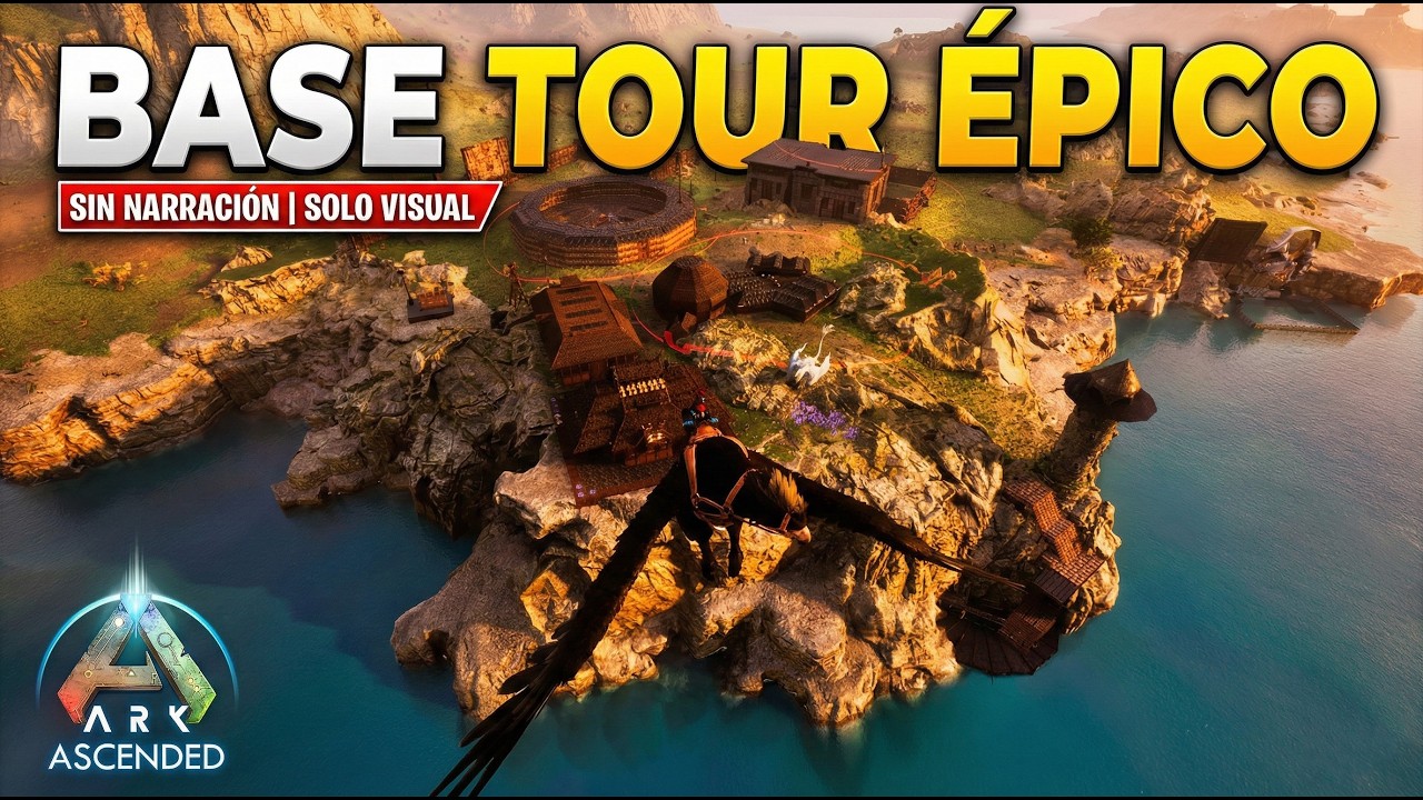 ARK Ascended: Fortaleza en las Highlands 🏔️ (Base Tour | Viking Metal | Oficial)