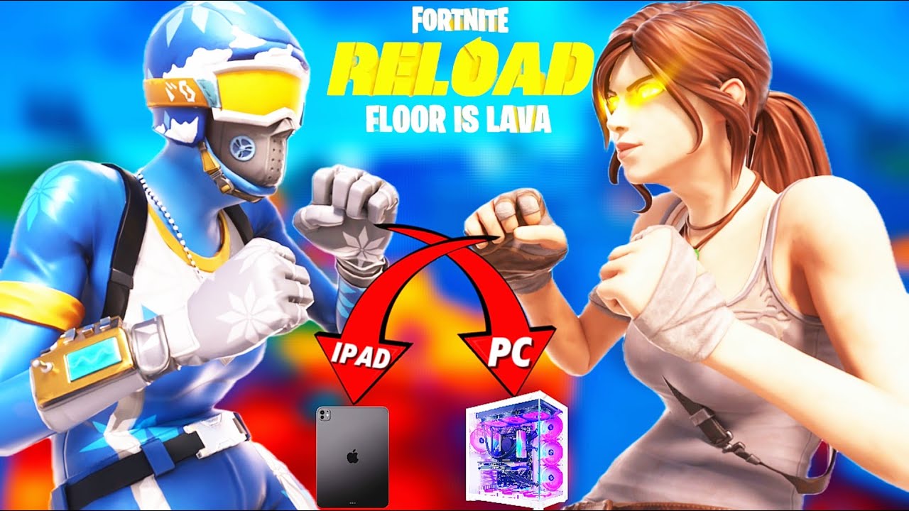 Egy MOBILOS és egy PC-s közös kalandja a Floor Is Lava Reload módban! 😳🔥