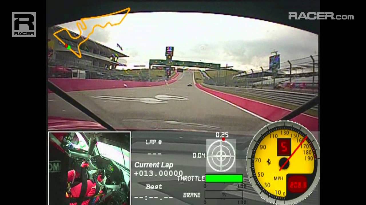 IMSA: Christina Nielsen Ferrari 488 In-Car at COTA