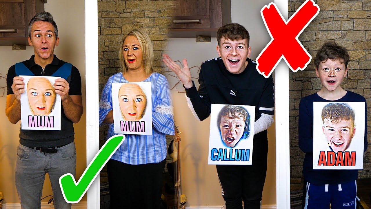 Кто лучше всех знает КОГО? FAMILY 4 CHALLENGE