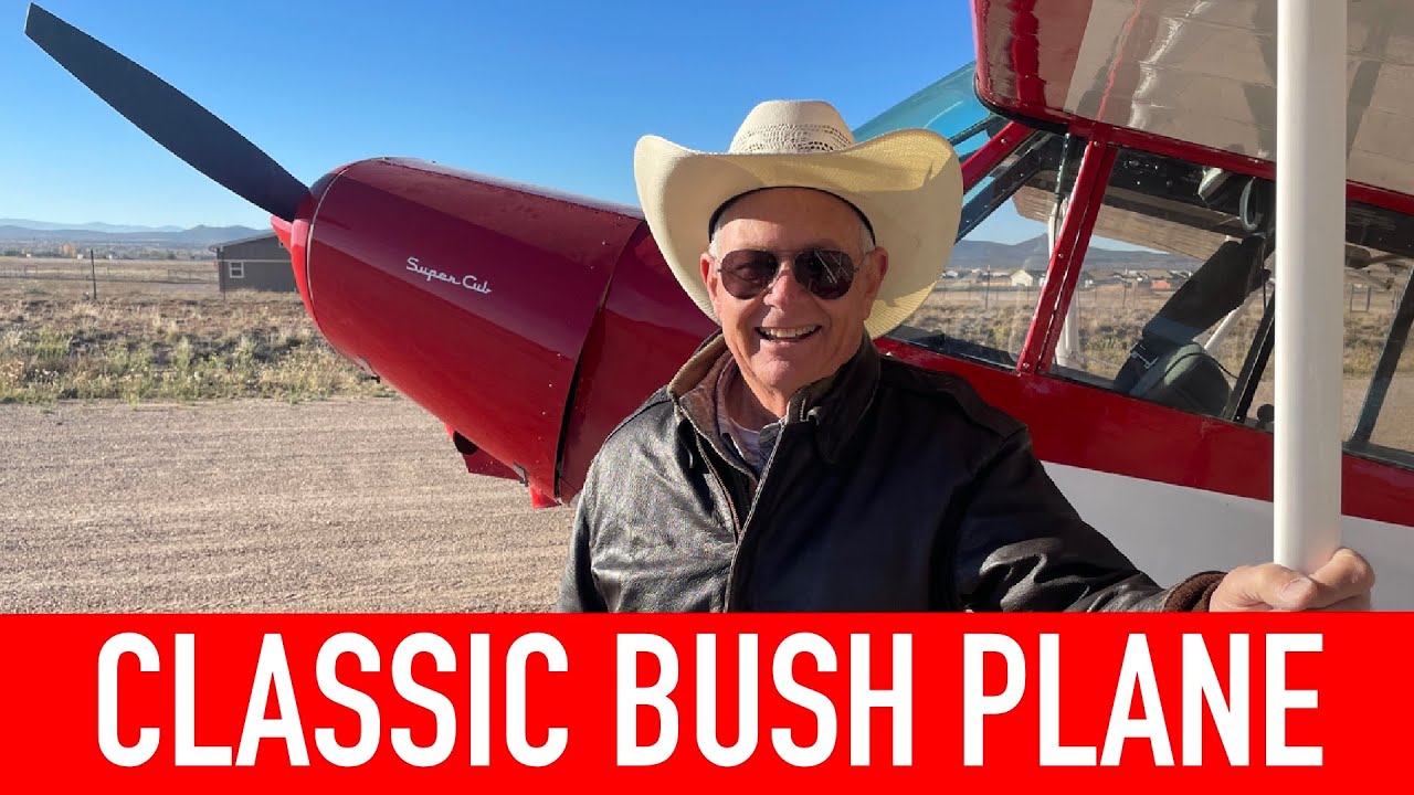Хозяин ранчо AZ и его классический самолет Piper Super Cub Backcountry 1955 года