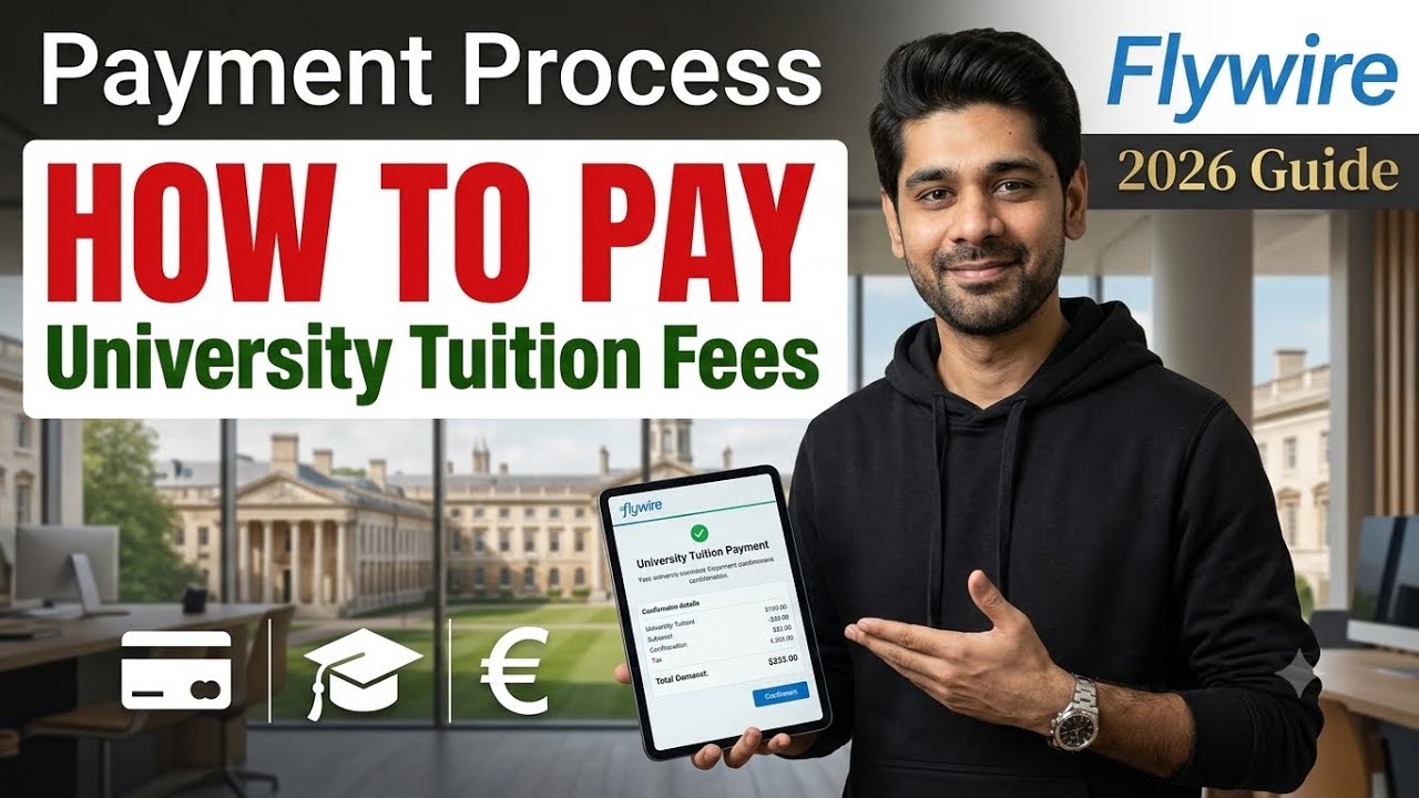 How to Pay Tuition Fee Through Flywire? | online Fees Payment From Pakistan to Uni in Lithuania 2026