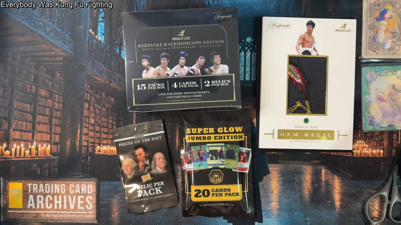 Bruce Lee Keepsake Kaleidoscope Edition Relic Cards