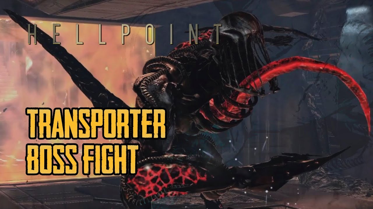 Hellpoint - Transporter Boss Fight