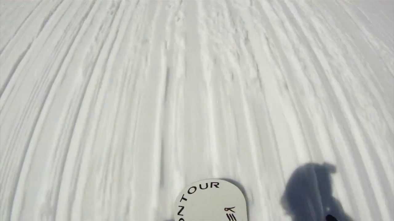 Jamie Barrow: 151.6kph on a Snowboard! (Contour Camera footage)