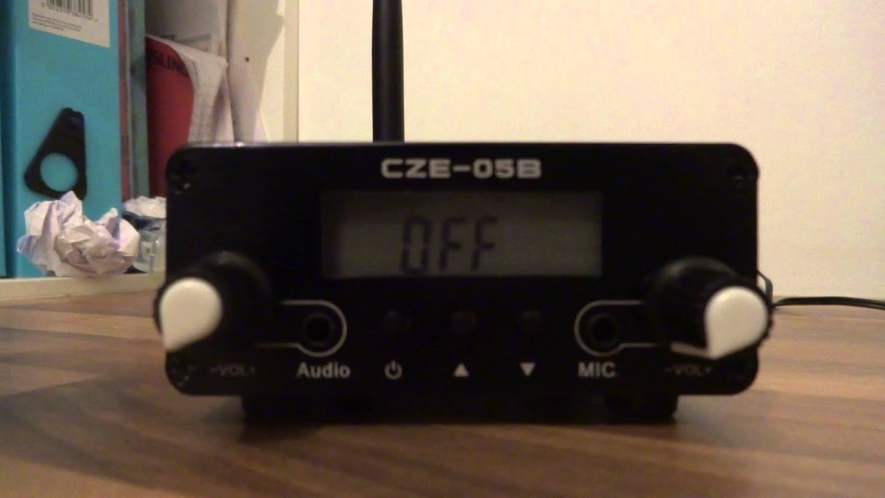 Jak korzystać z nadajnika FM CZE-05B