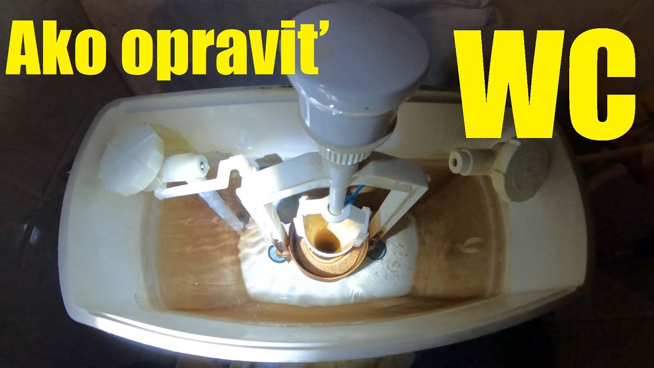 Ako opraviť pretekajúce WC - Ako opraviť pretekajúcu toaletu?