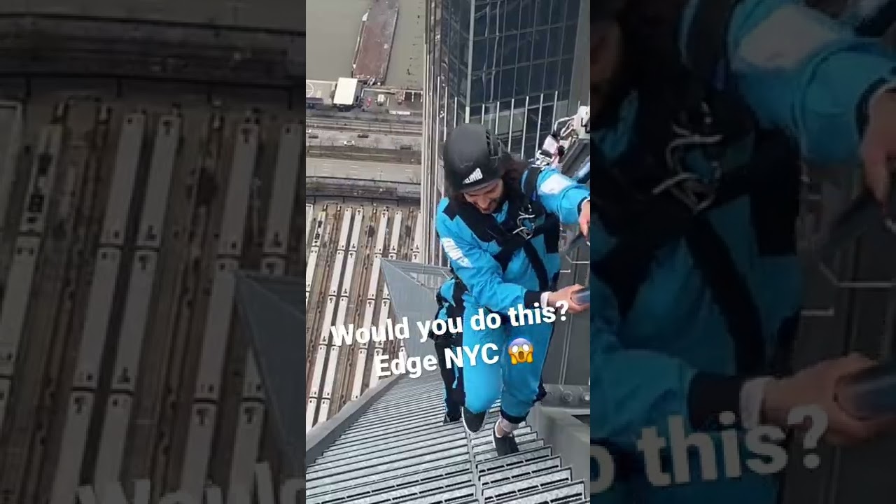 The Edge NYC 😱 Would you do this?
