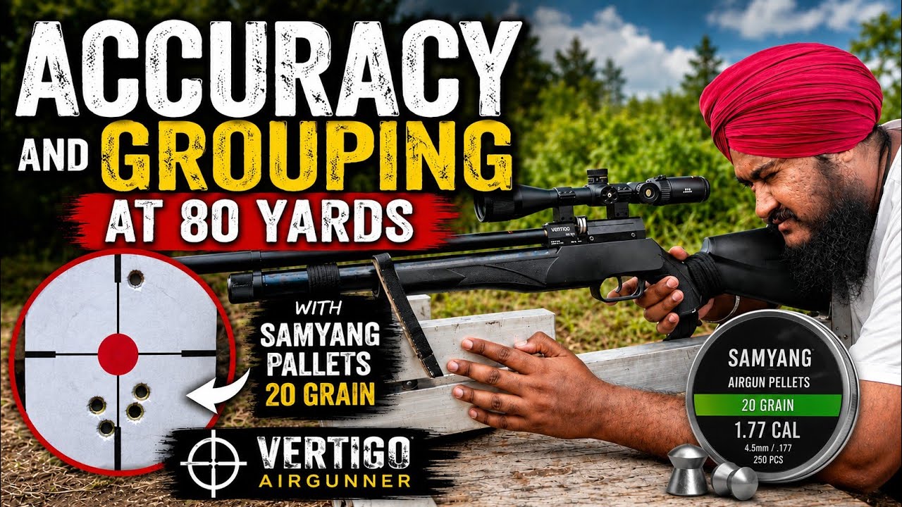 FPS and Accuracy Test After Installing High Pressure Valve in Valorous Vertigo Airgun/#sharpshooter