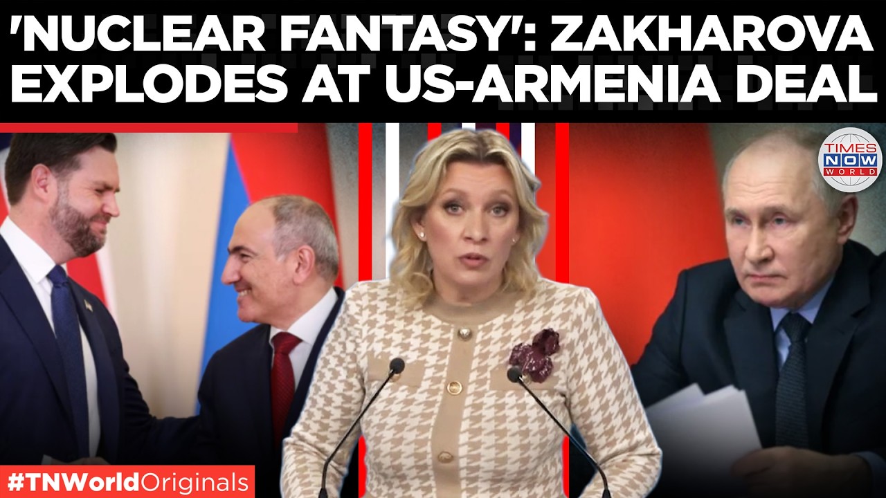 RUSSIA THREATENS US:  'exist only on paper' Zakarova Ridicules US-Armenia Nuclear Deal | World News