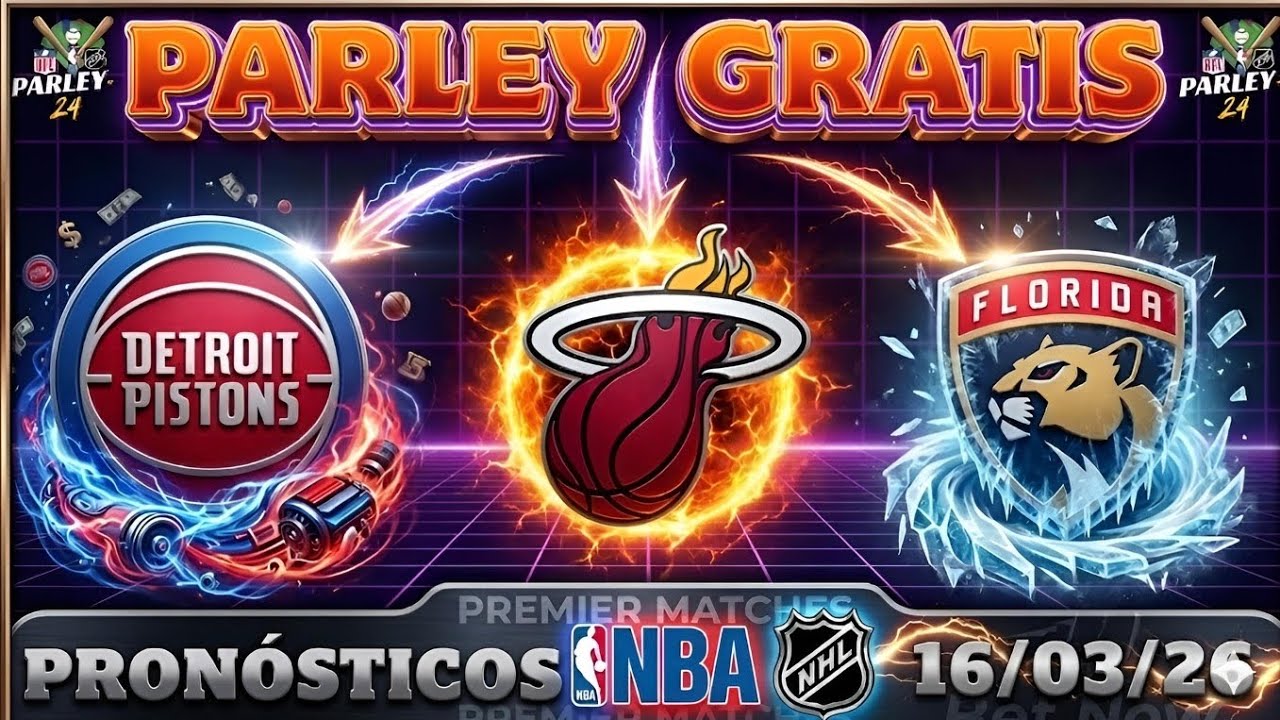 🔥🏀🏒PRON&Oacute;STICOS NBA Y NHL PARA HOY 16 DE MARZO 🤑LA MEJOR FIJA DEL DIA 