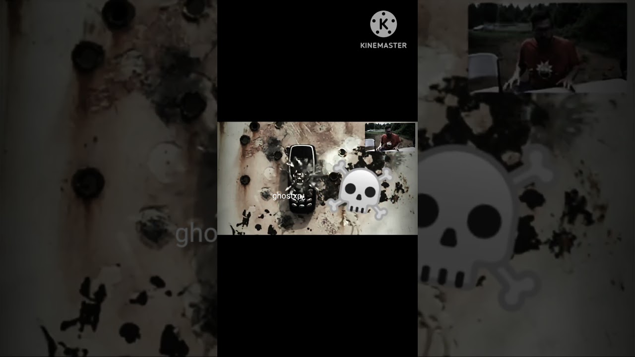 Nokia vs 9mm is nothing #nokia#ghost#nikola#kenemaster#