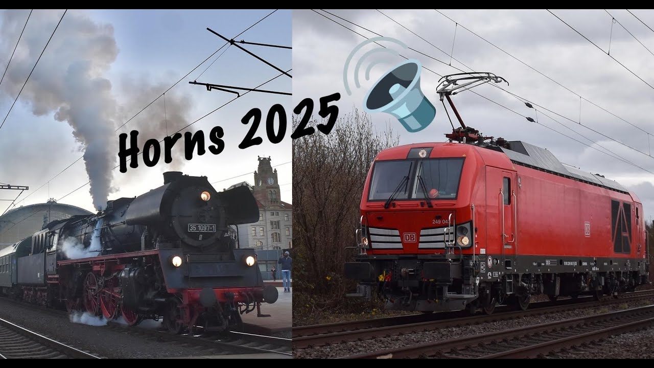 Makromix 2025 || Train Horn Compilation 2025