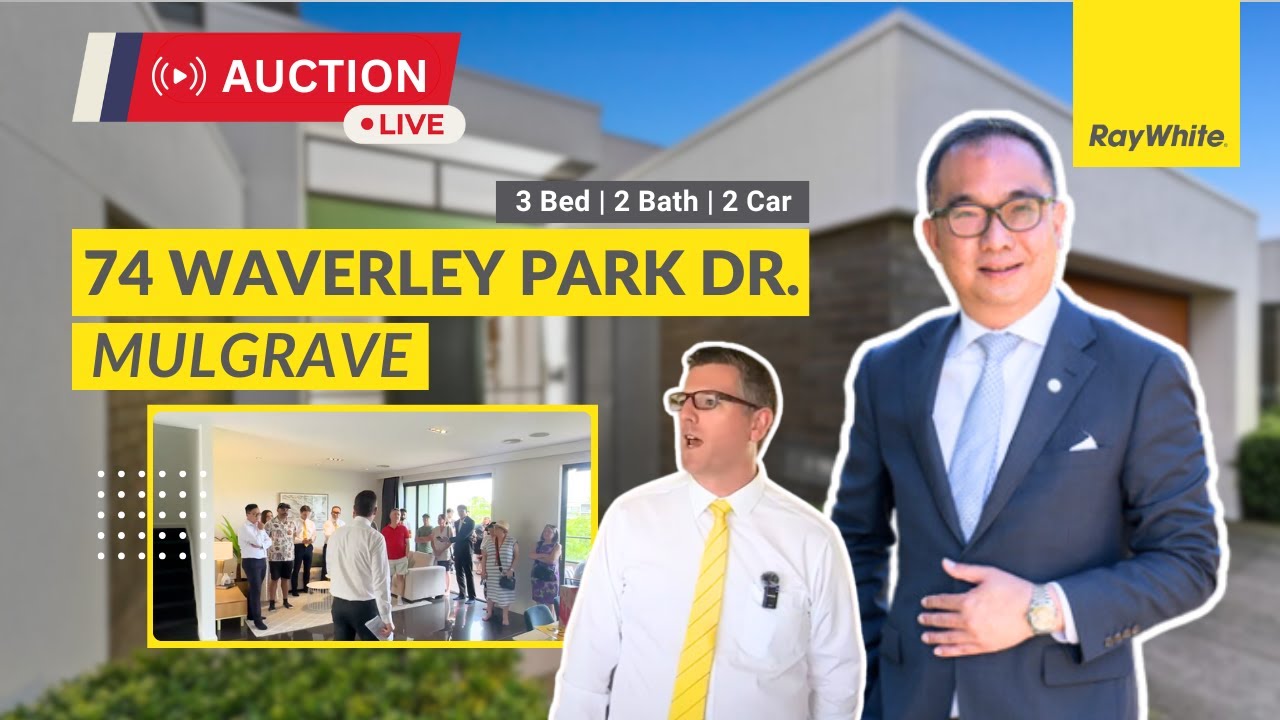 Live Auction @ 74 Waverley Park Drive, Mulgrave - Auction Results Melbourne