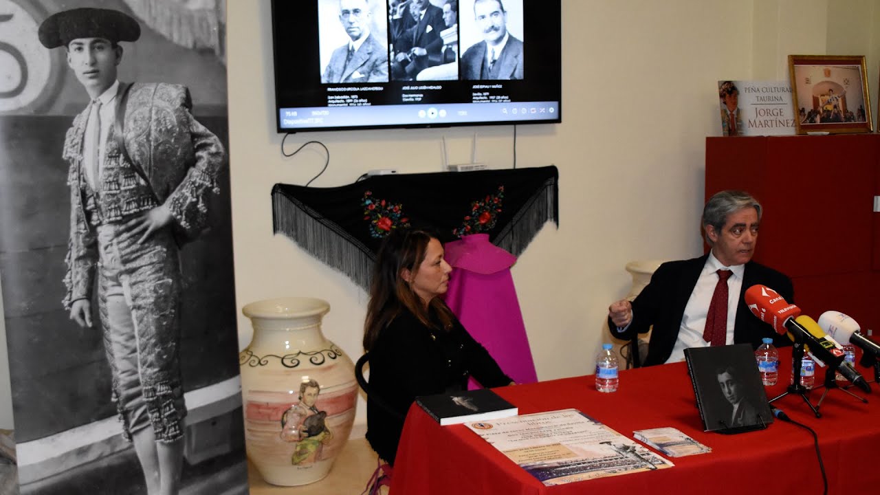Presentación Trilogía taurina dedicada a José Gómez Ortega  
