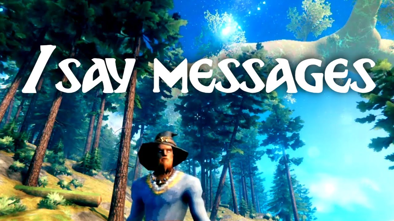 Add /say Messages to a Valheim Server using EWP