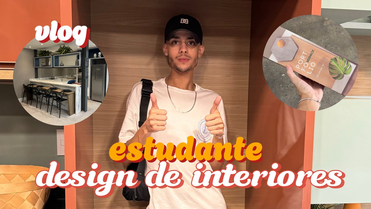 o dia de um estudante de design de interiores: visita técnica, marcenaria, showroom e brindes