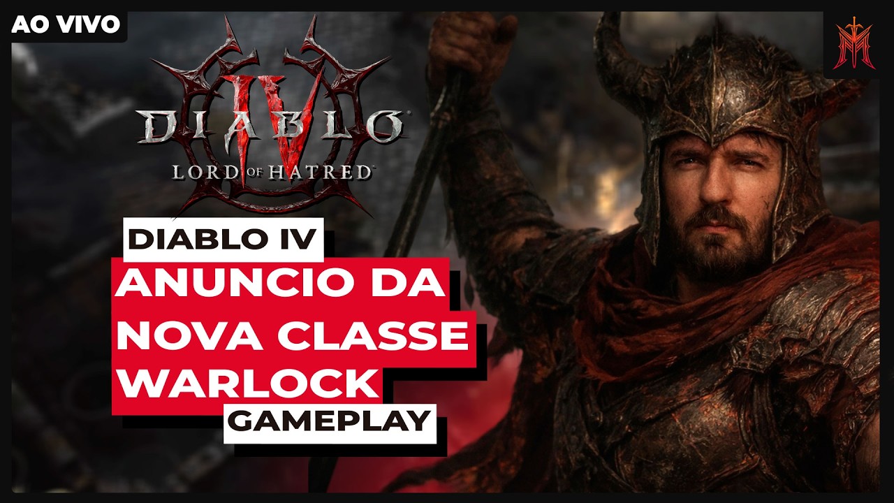 Ao Vivo - Anuncio do WARLOCK HOJE e Gameplay ROM Golden Age
