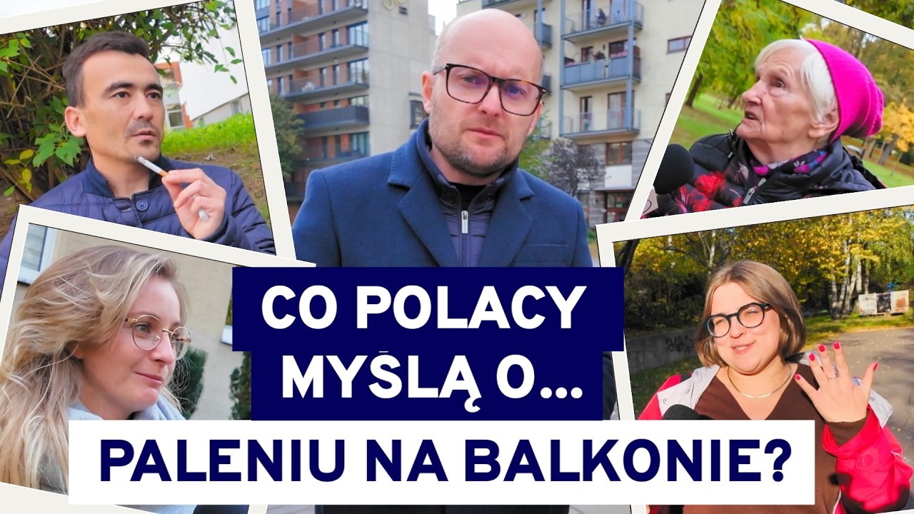 Czy zakaz palenia na balkonie miałby sens? Spytaliśmy Polak&oacute;w! 