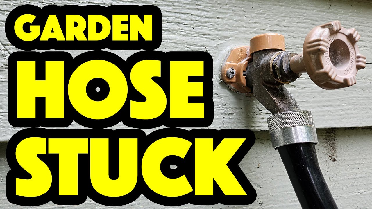 Remove Stuck Garden Hose from Spigot