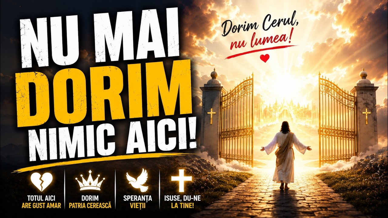 Nu mai dorim nimic aici!