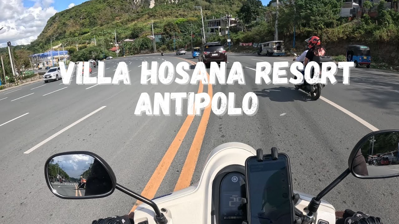 Villa Hosana Resort | Antipolo City | Short Ride with Yamaha Fazzio