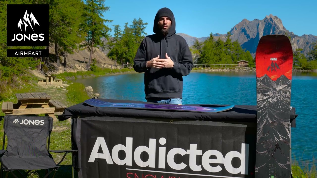 Snowboard Jones Airheart 2022/2023: Addicted Shop Lyon