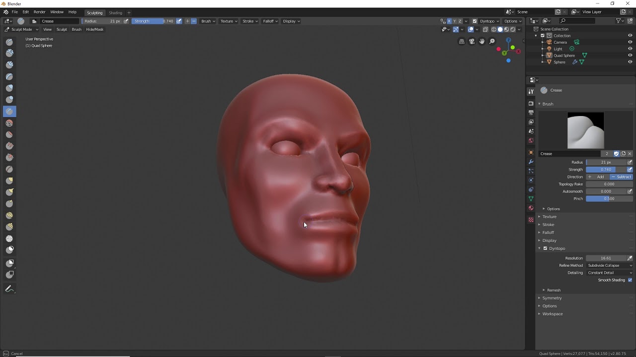 I miei progressi in due mesi BLENDER
