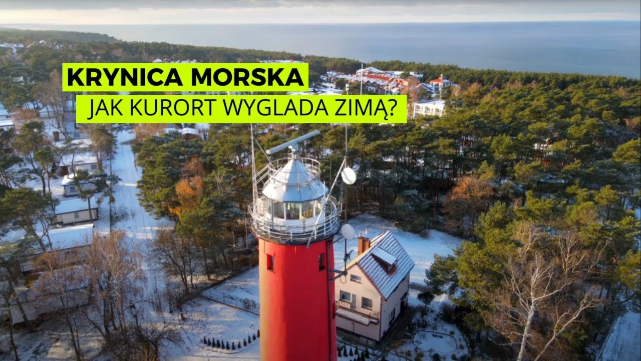 Krynica Morska zimą. Jak wygląda wakacyjny kurort poza sezonem?