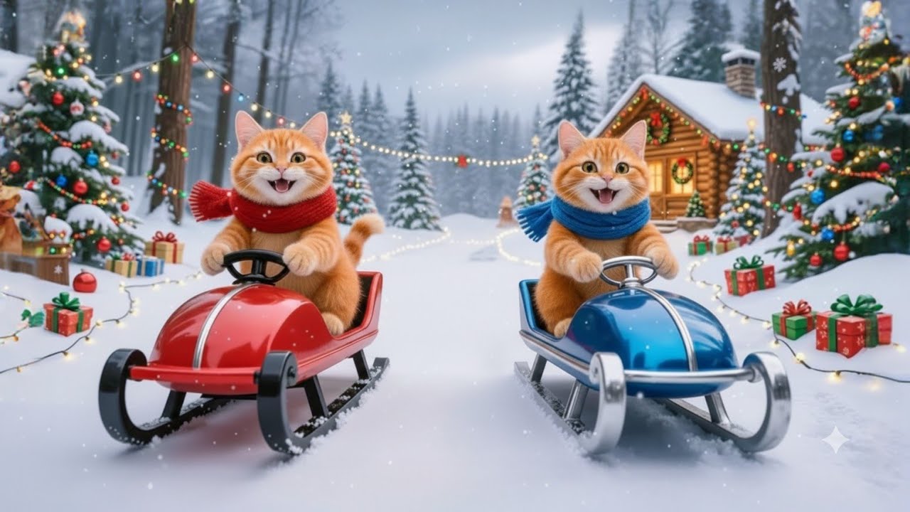 Mama Cat Trims Fur on the Farm and Makes Tiger Hat For Kittens At Home🐾🎩🐯