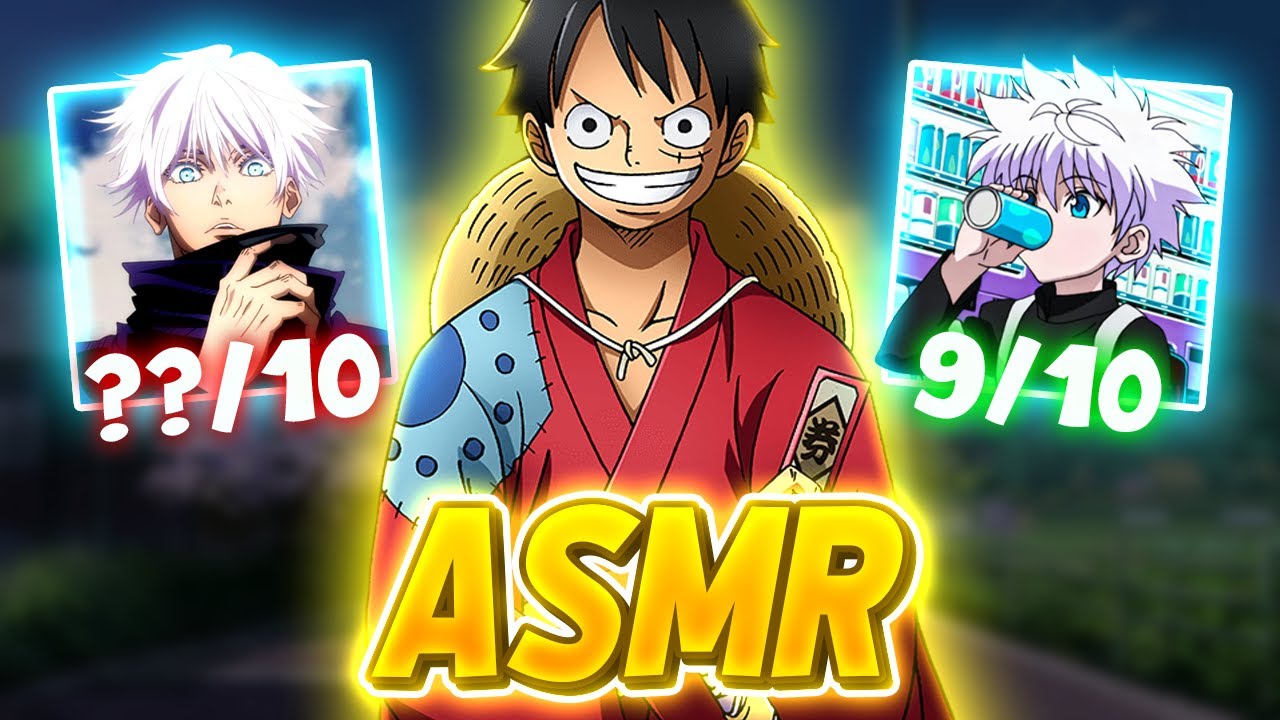 ASMR | Je note vos PERSONNAGES d'ANIMES 💯 (Chara-design)