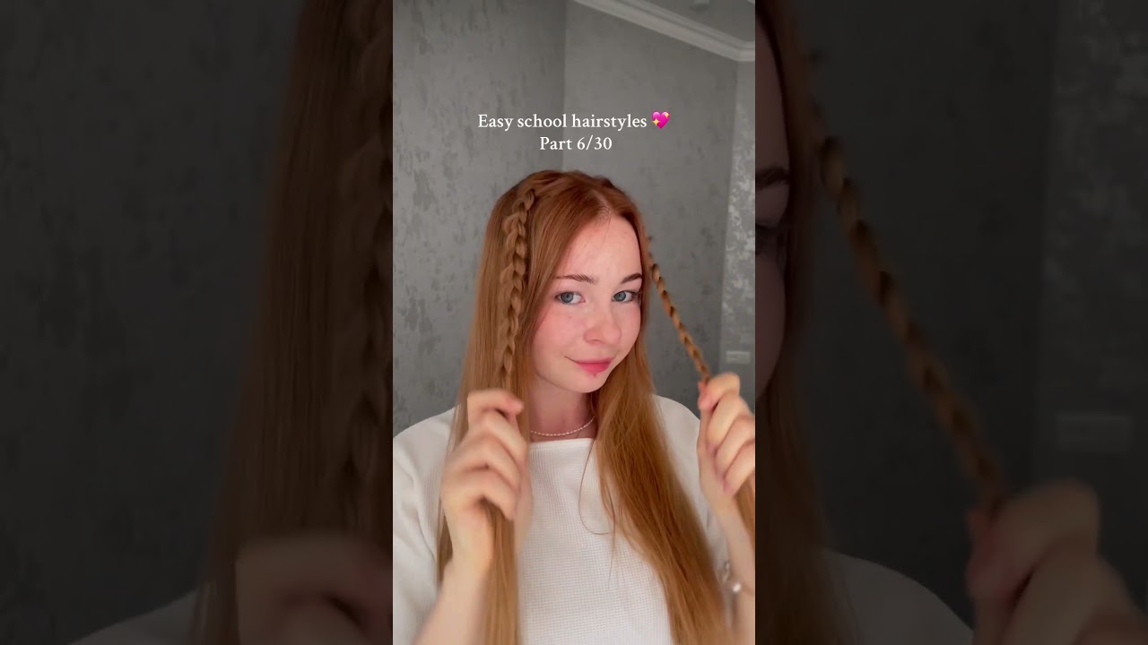 Back to school hair ideas ✨ Pt. 6/30 #schoolhairstyles #hairtutorials #hairstyle #beauty