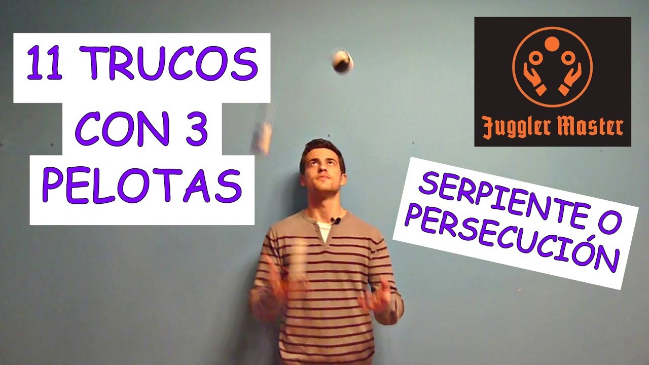 Tutorial Malabares - 3 pelotas - Serpiente o persecución, ¡y muchos más trucos!