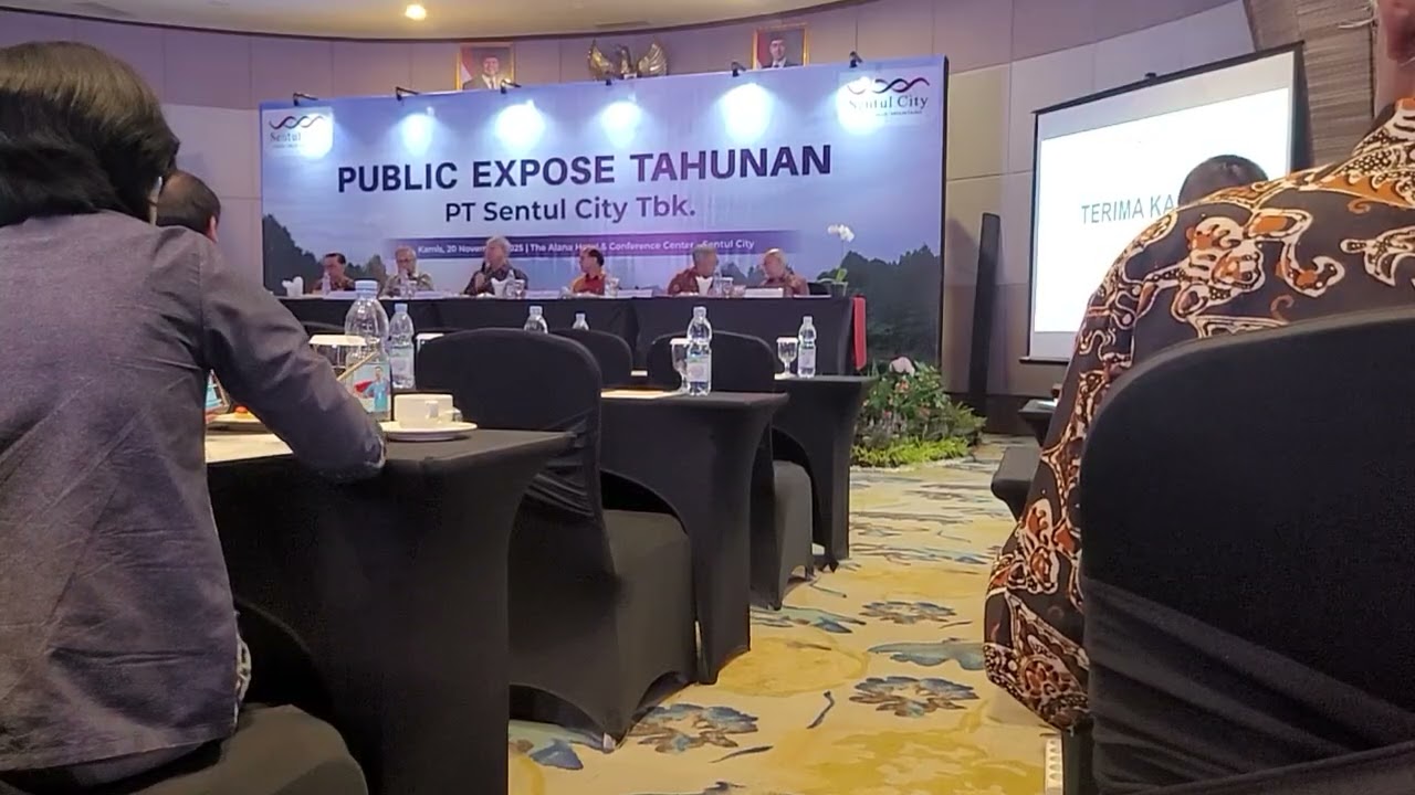 Public Expose Saham Bksl Part3, 20Nov2025, The Alana Hotel-Sentulcity  #saham #bksl #turnaound