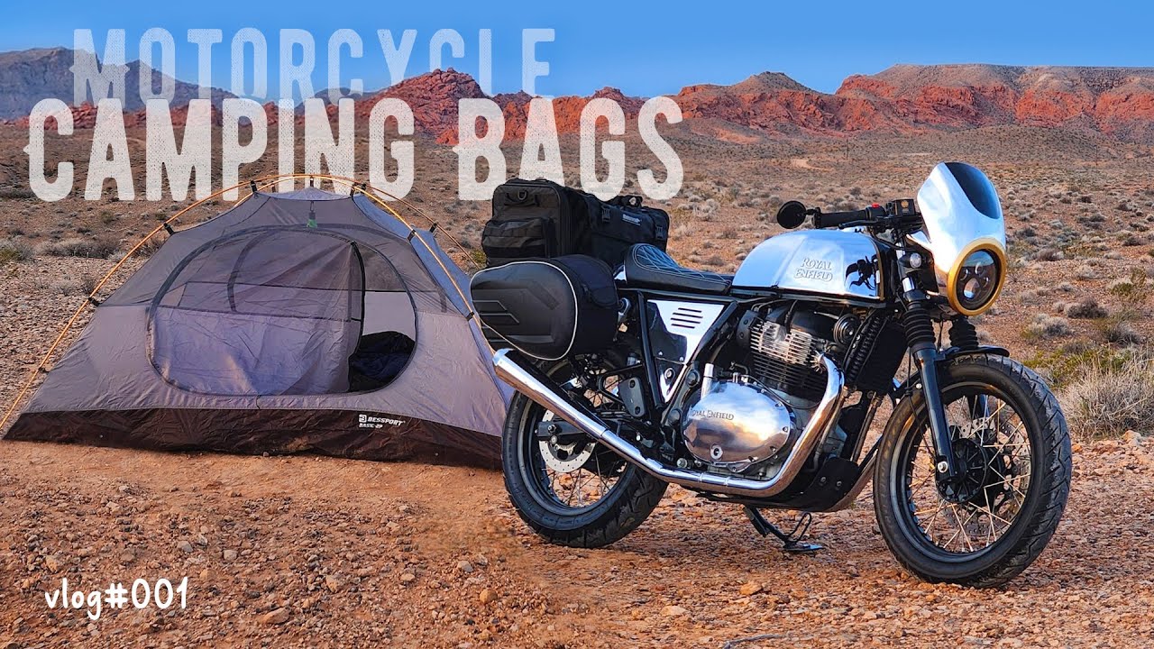 Motorcycle Camping Bags & Pannier Racks on Royal Enfield | Motocamping Gear Test