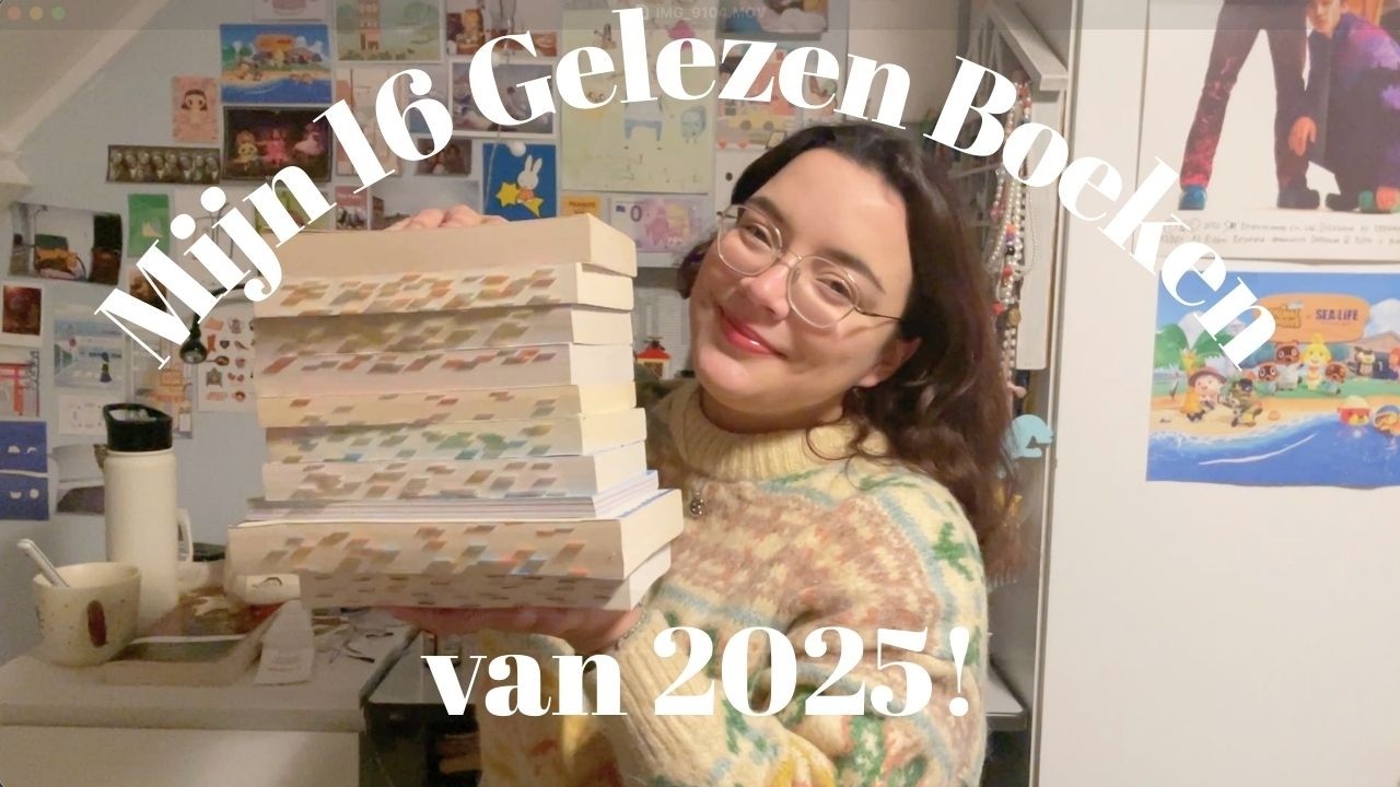 mijn 16 gelezen boeken van 2025! 📖🧸⭐️