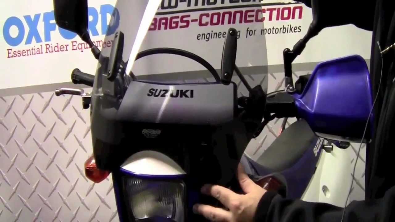 MRA Hiwayshield Windscreen install on Suzuki DRZ400S