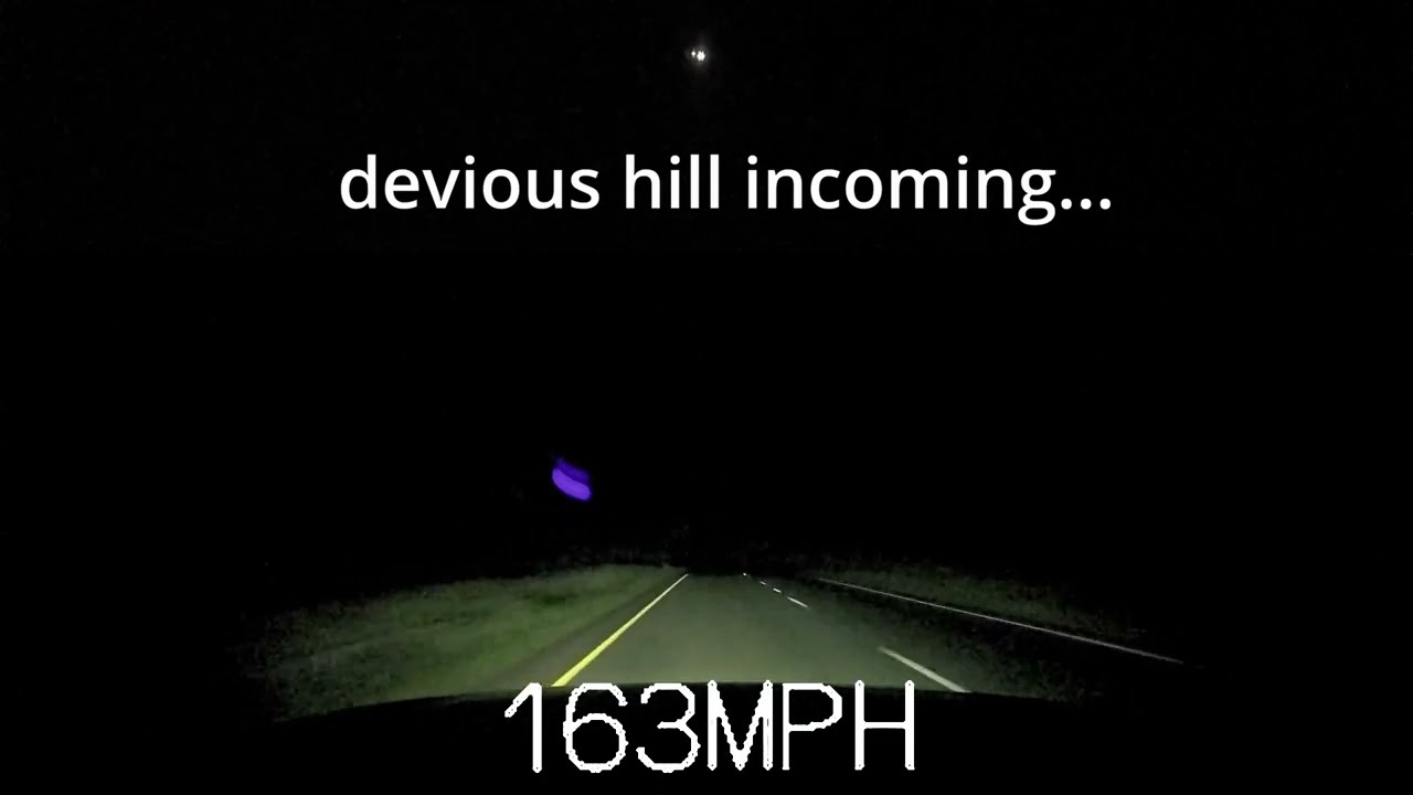 Landing a jump at 163mph while outrunning a corrupt cop