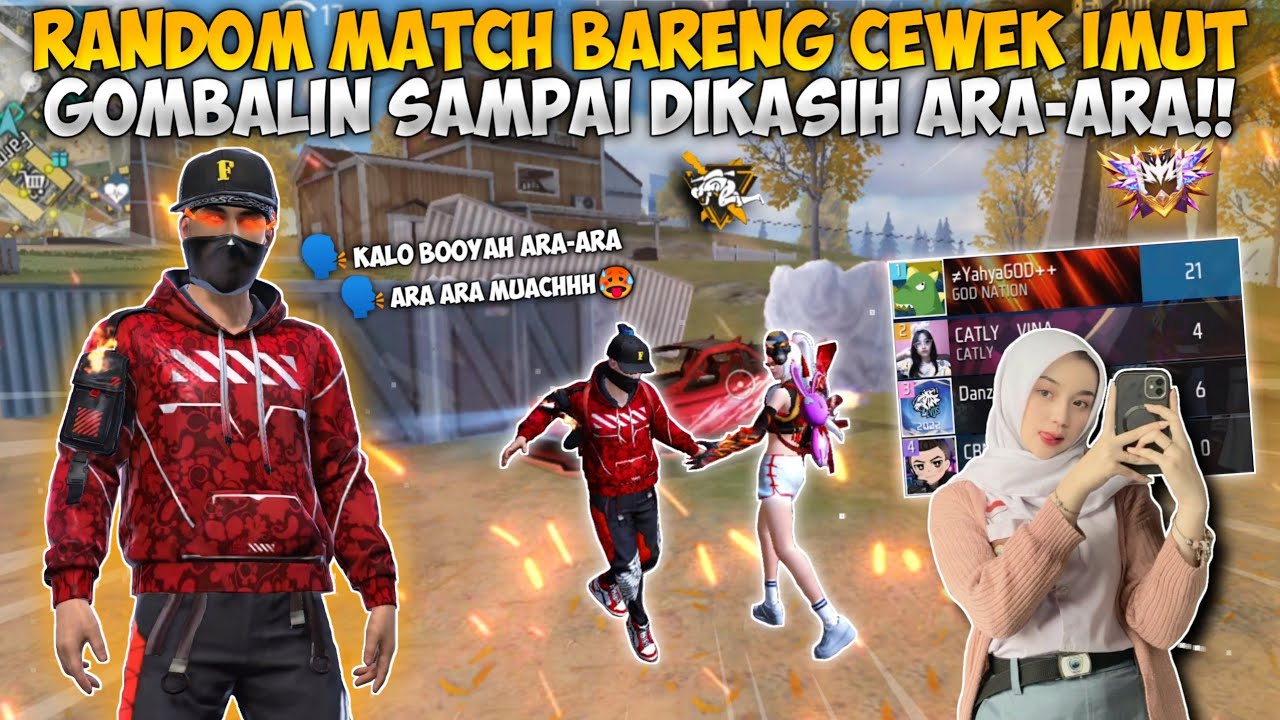 RANDOM MATCH BARENG CEWE SUARA IMUT?! AUTO GOMBALIN SAMPAI DIKASIH ARA-ARA!!