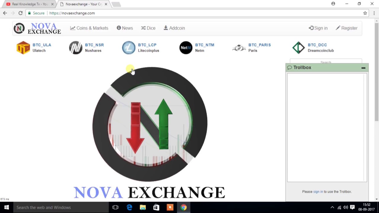 How to start trading on novaexchange in hindi