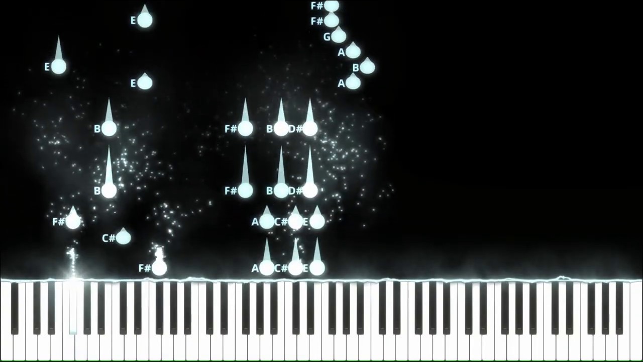 Calvin Harris - Feels ft. Pharrell Williams, Katy Perry, Big Sean (Reactive Piano Visualizer)