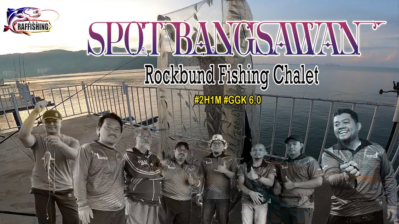 Trip Memancing di Rockbund Fishing Chalet, Lumut, Perak